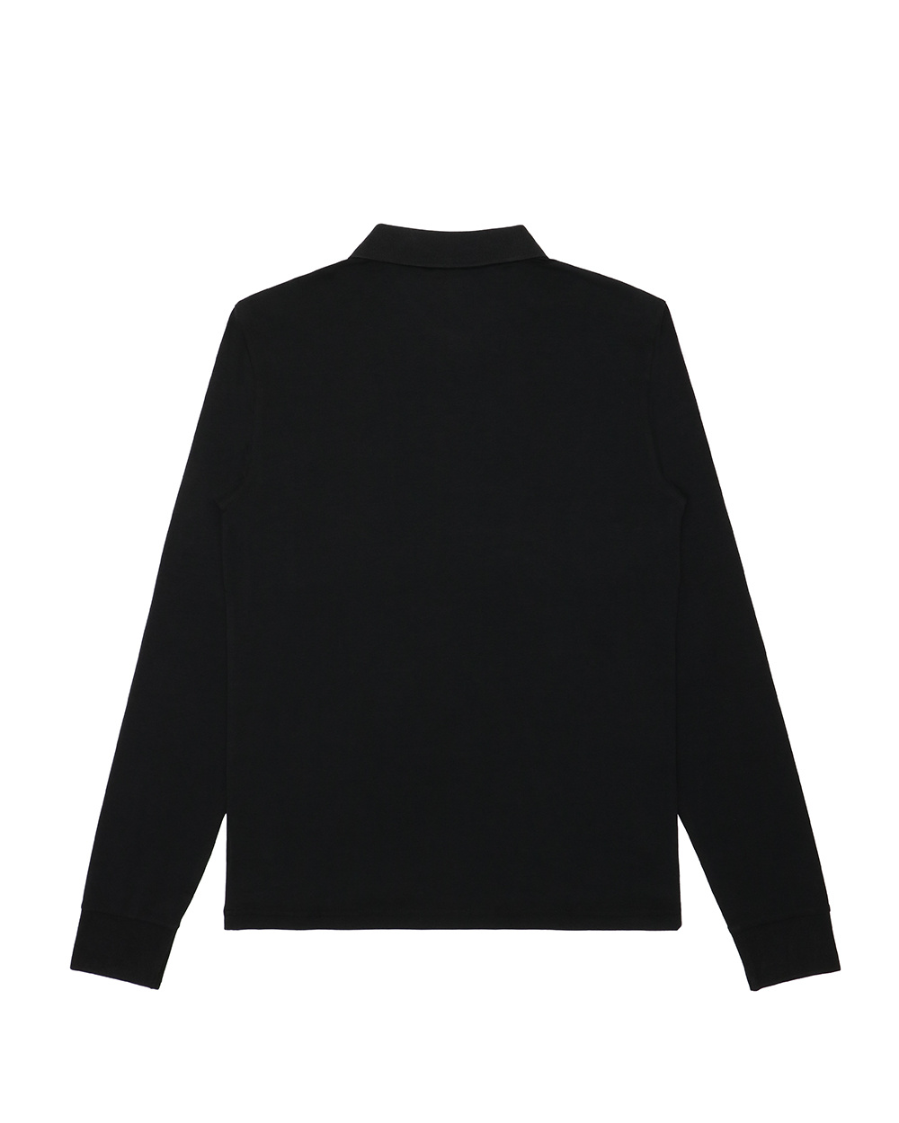Ea7 Polo Shirt With Logo Pattern In Black