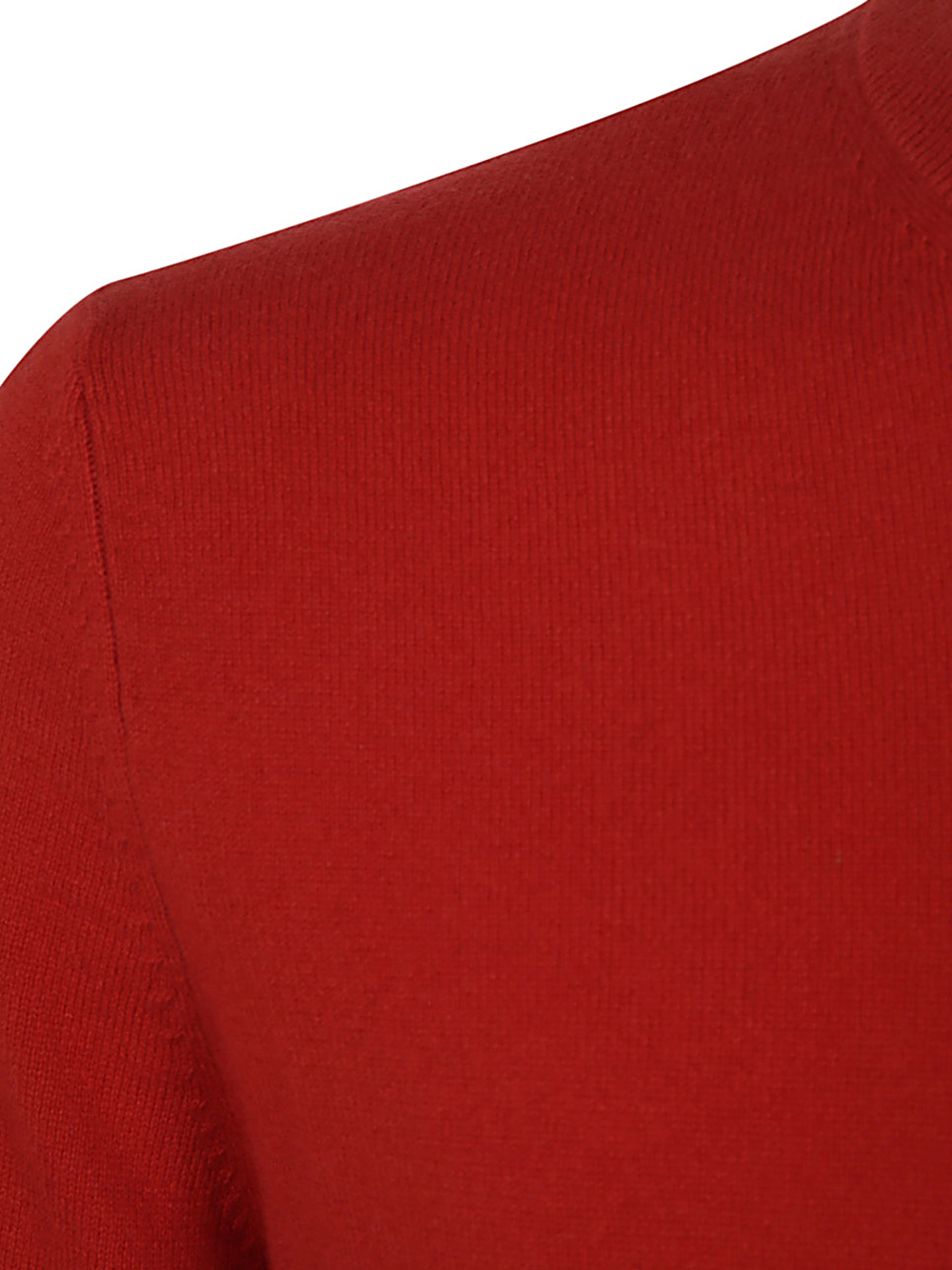 Ballantyne Round Neck Pullover In Red