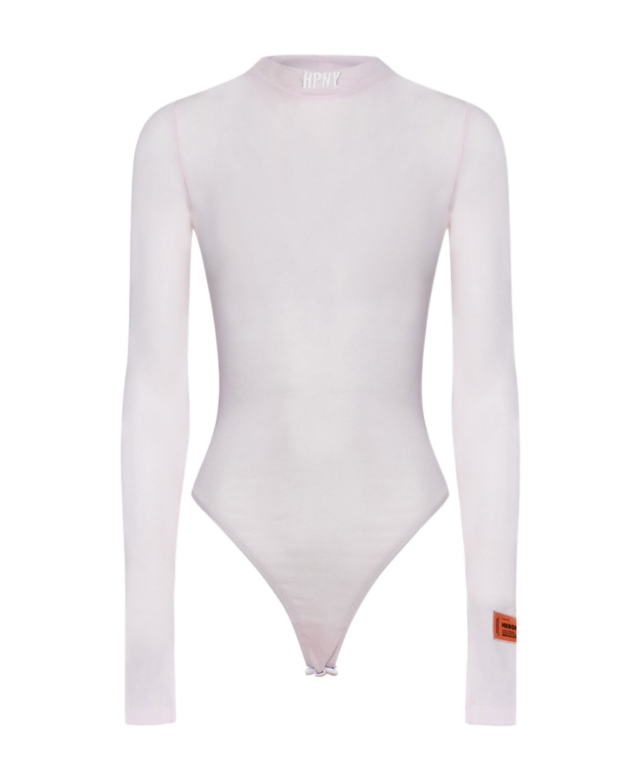 Heron Preston Long-sleeve Bodysuit In White