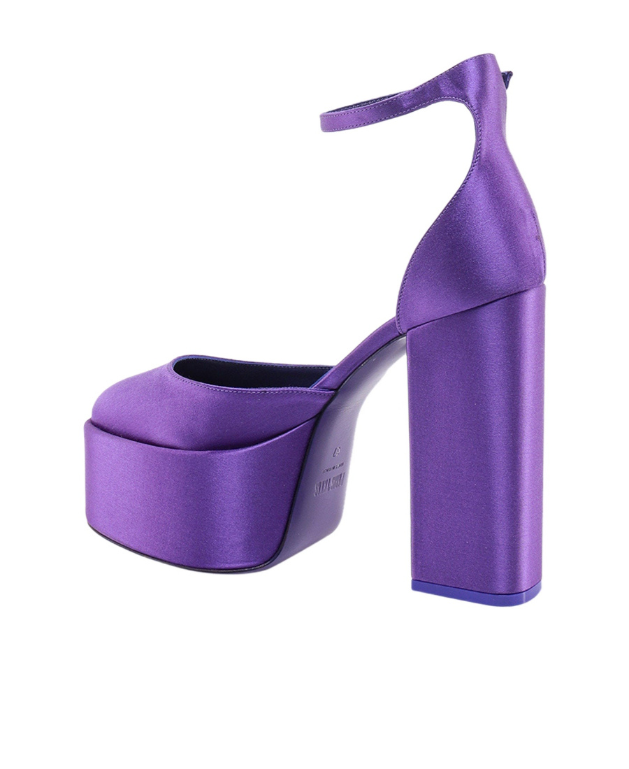 Paris Texas Platform 135mm Heeled Pumps In Blue
