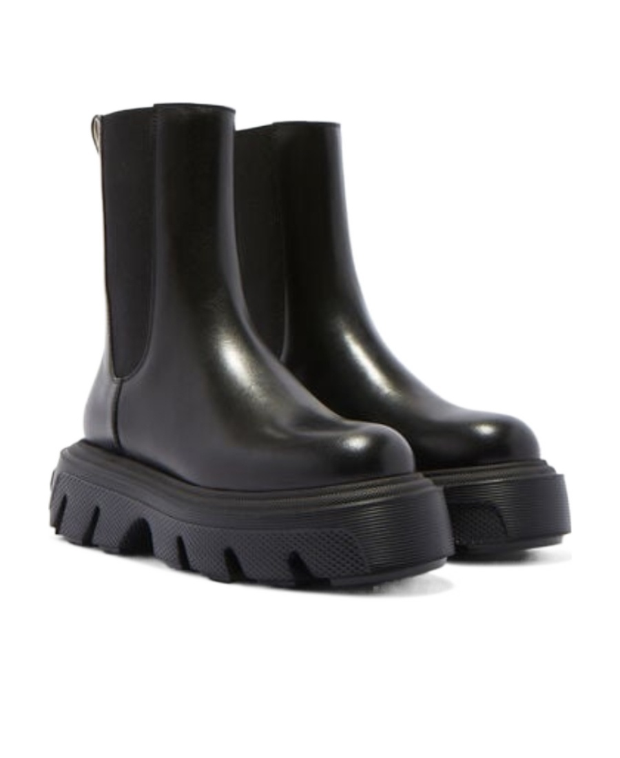 CASADEI GENERATION C LEATHER ANKLE BOOTS