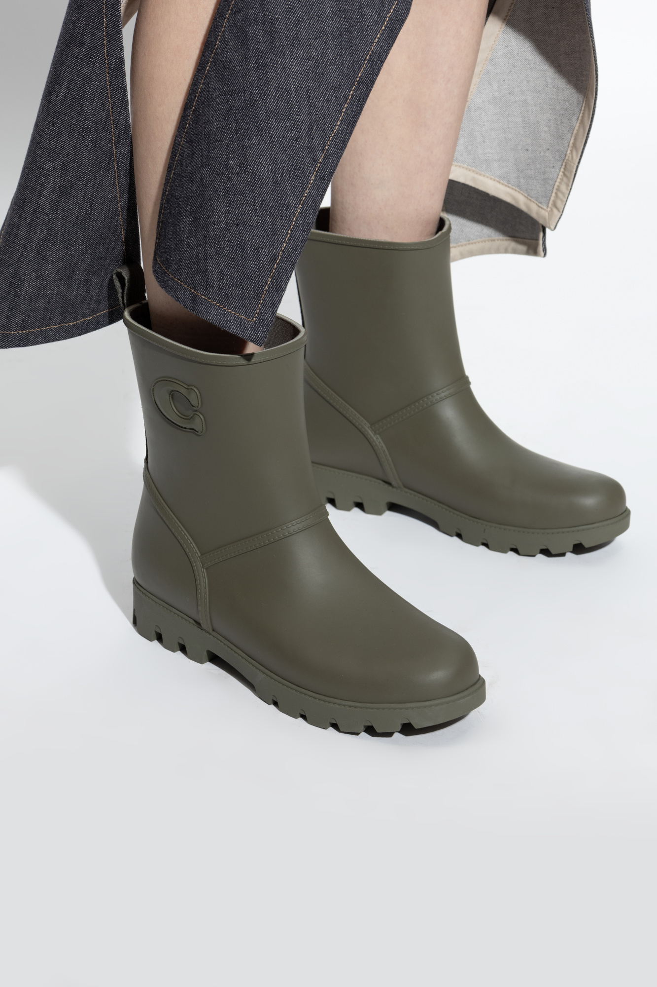 COACH RYDER RAIN BOOTS
