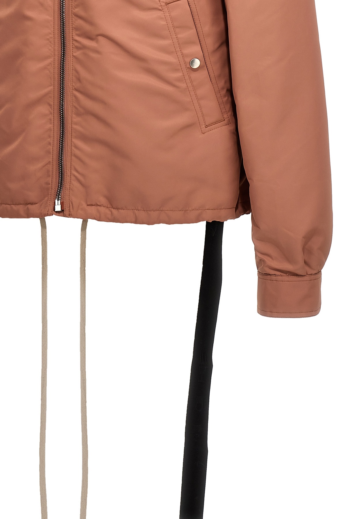 RICK OWENS DRKSHDW ZIP-UP SHIRT JACKET