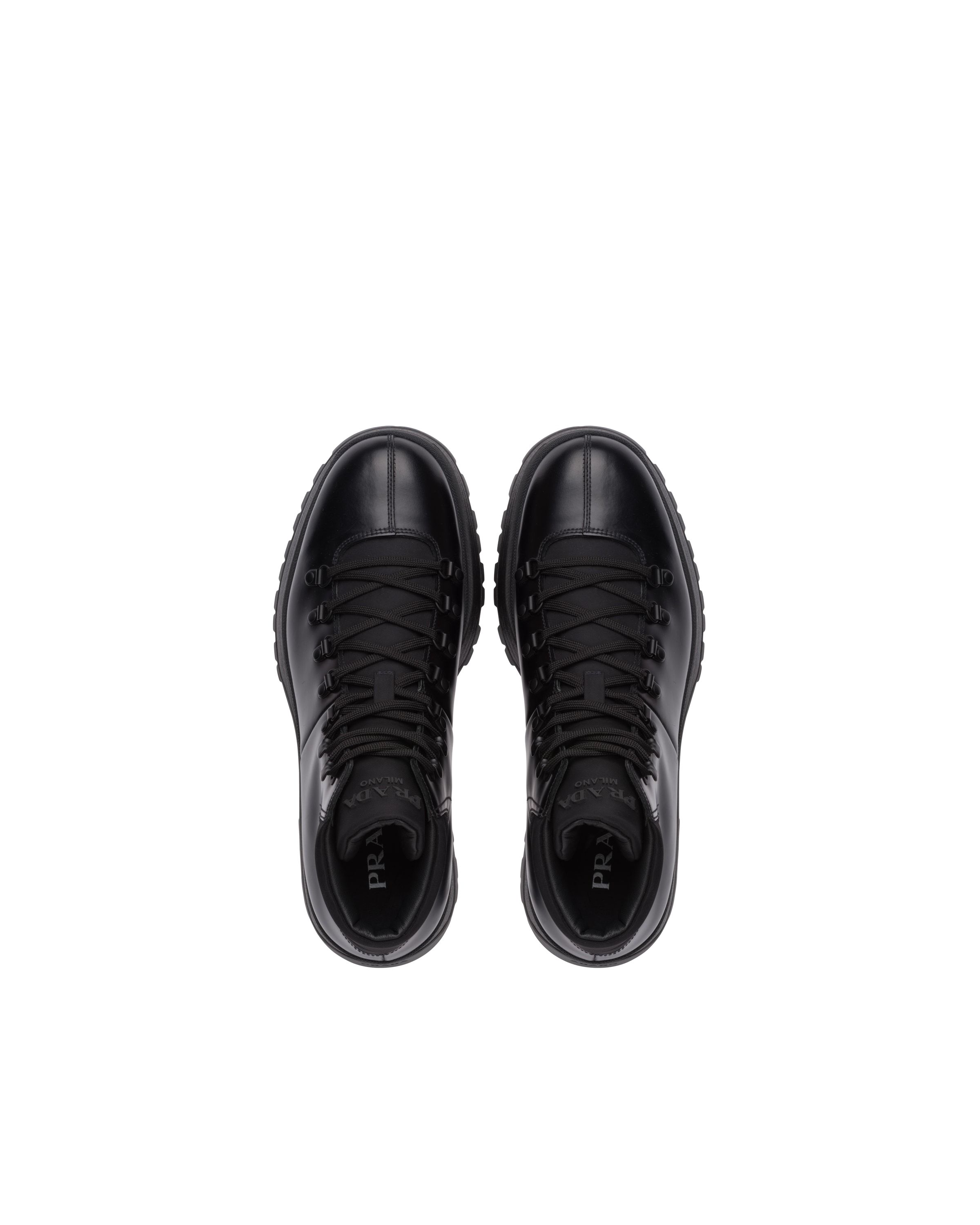 Prada Brixxen Ankle-length Boots In Black