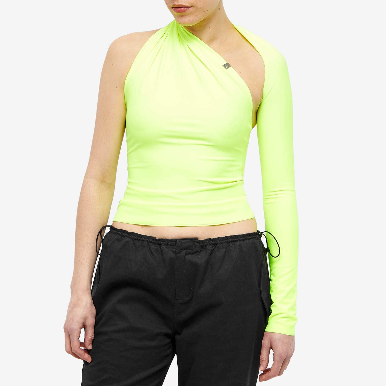 Alyx Yellow Single Sleeve Long Sleeve T-shirt In Yellow