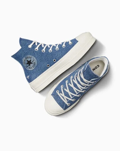 Converse Chuck Taylor High-top Sneakers In Blue