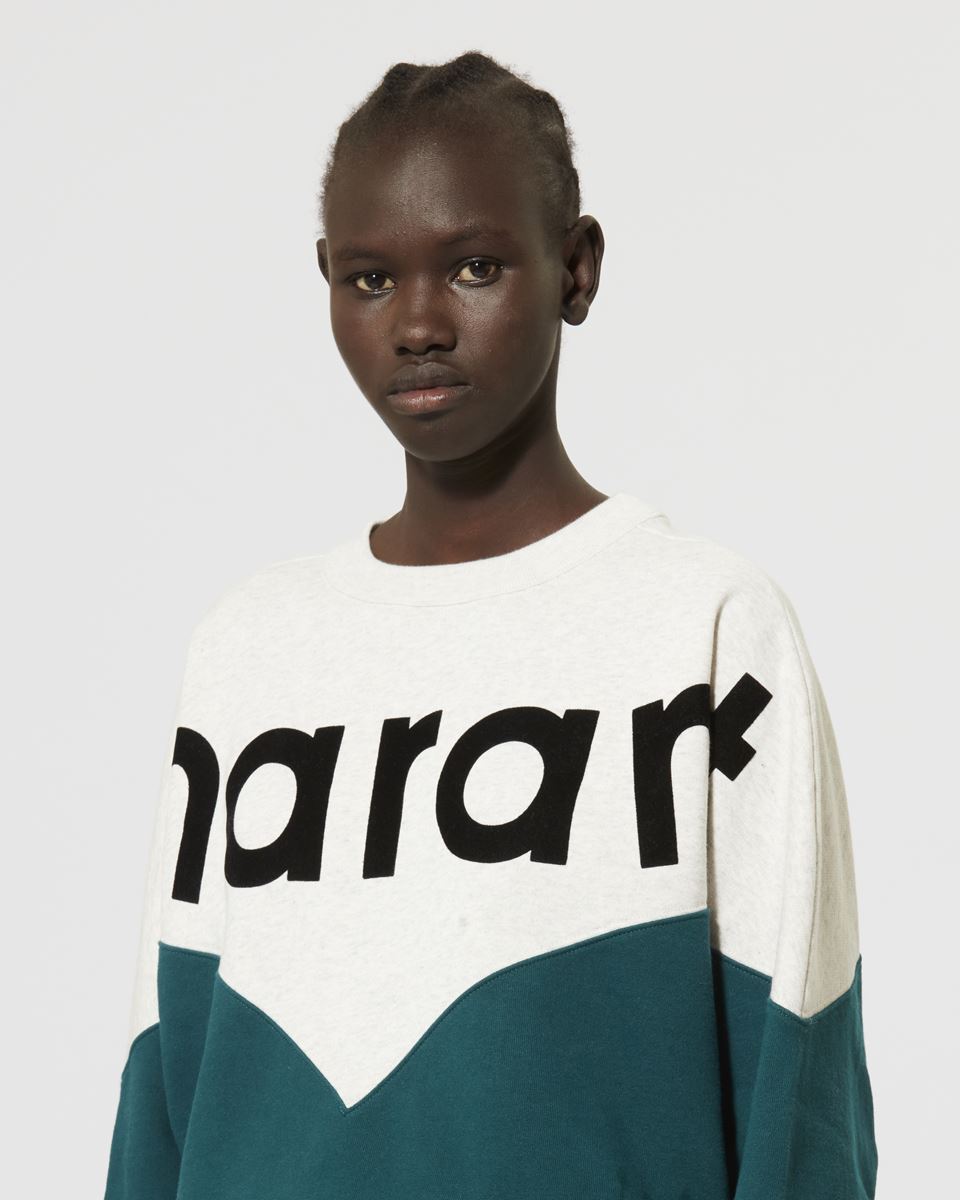 Isabel Marant Étoile Sweatshirt Isabel Marant Etoile Woman In Green
