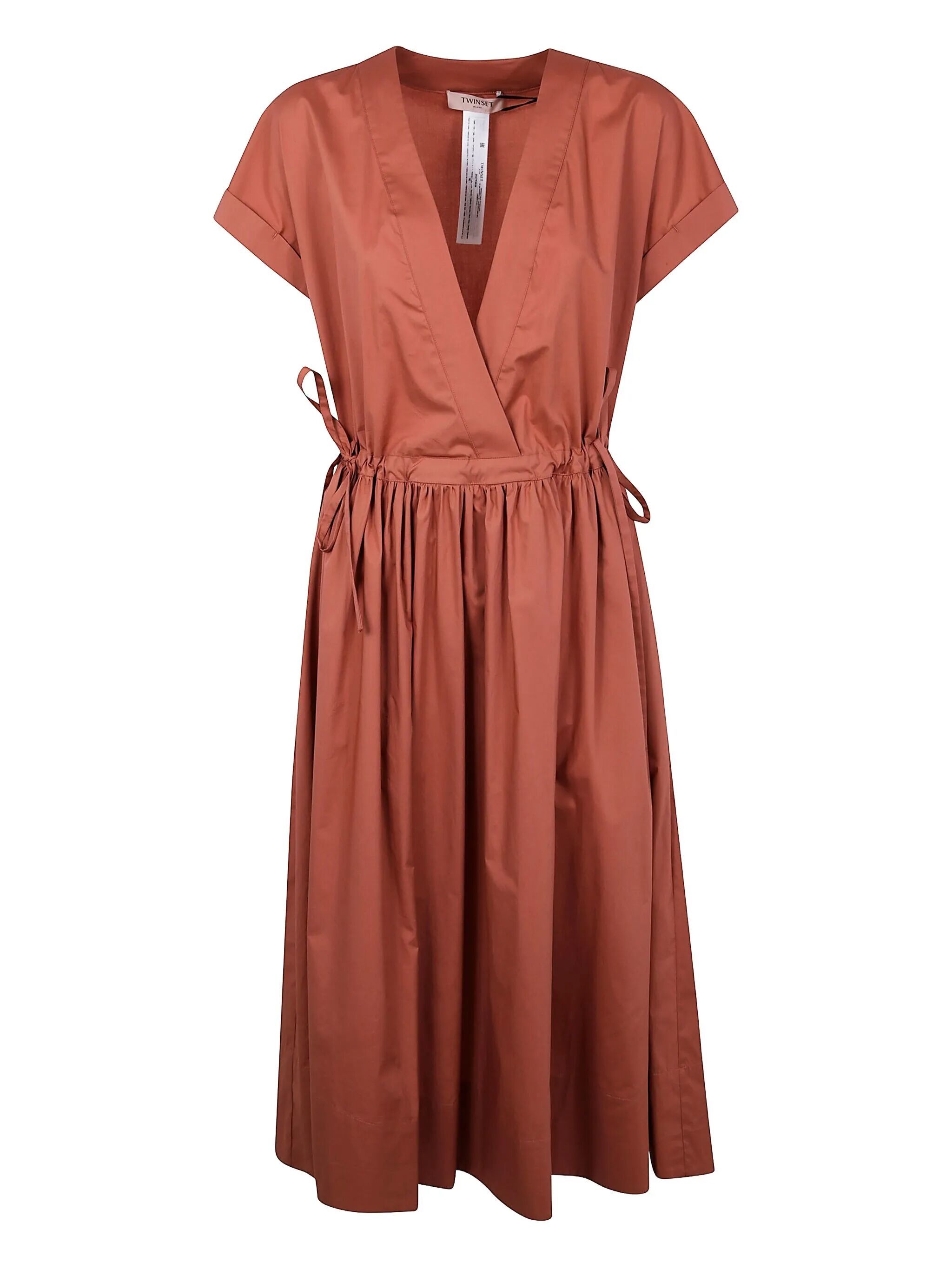 Twinset Tie-detail Wrap Dress
