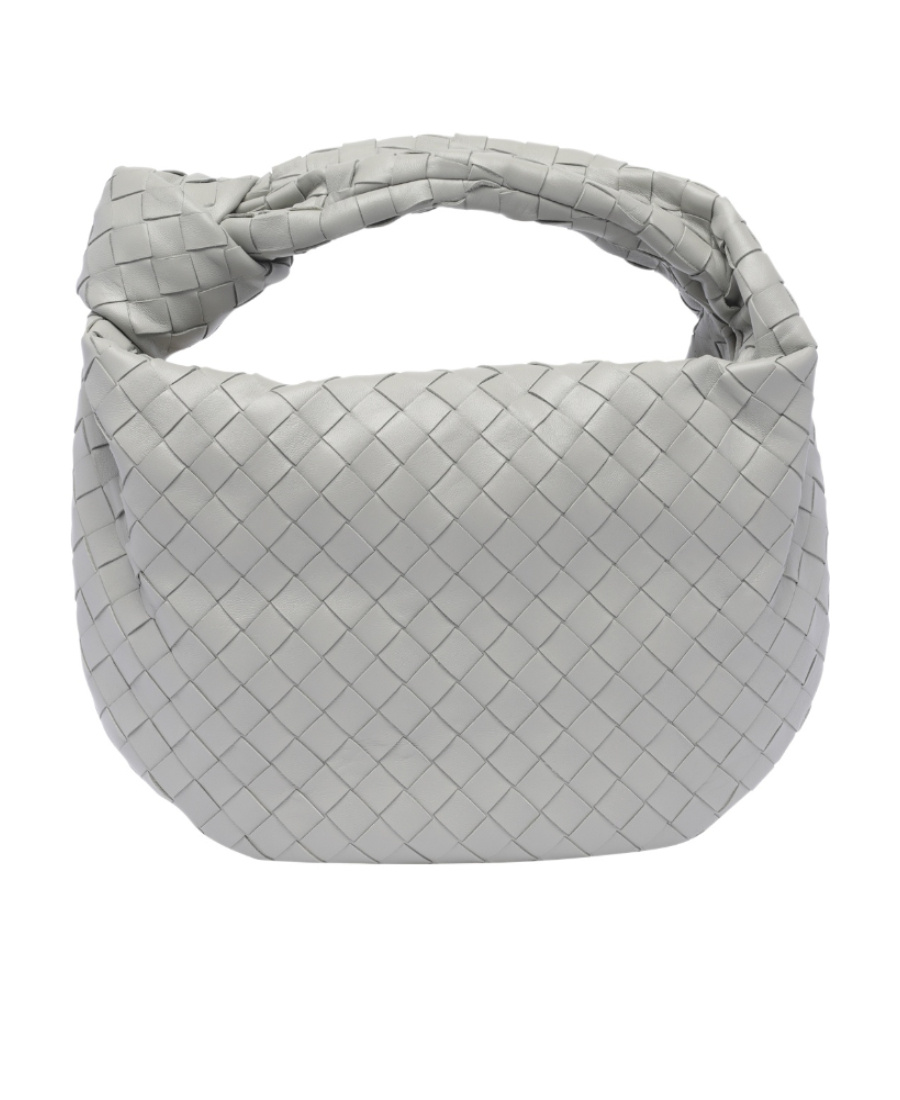 Bottega Veneta Kink A Handbag In Gray