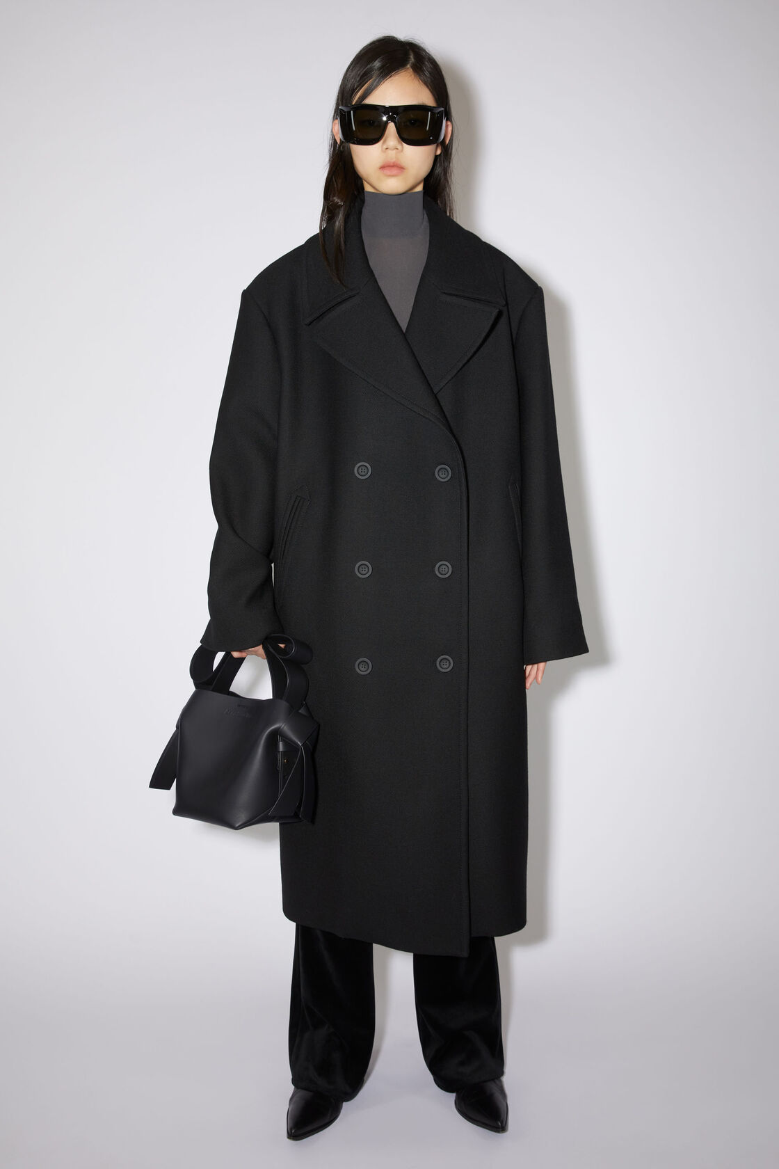 Acne Studios Musubi Mini Bag In Black