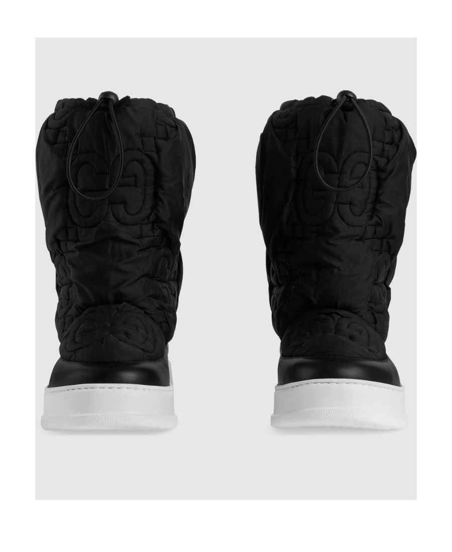Gucci Gg Boots In Black