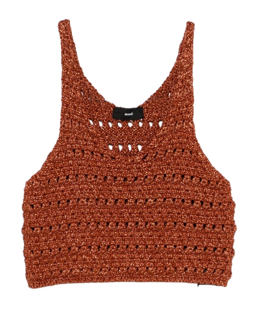 Alanui Hollow Vest In Red
