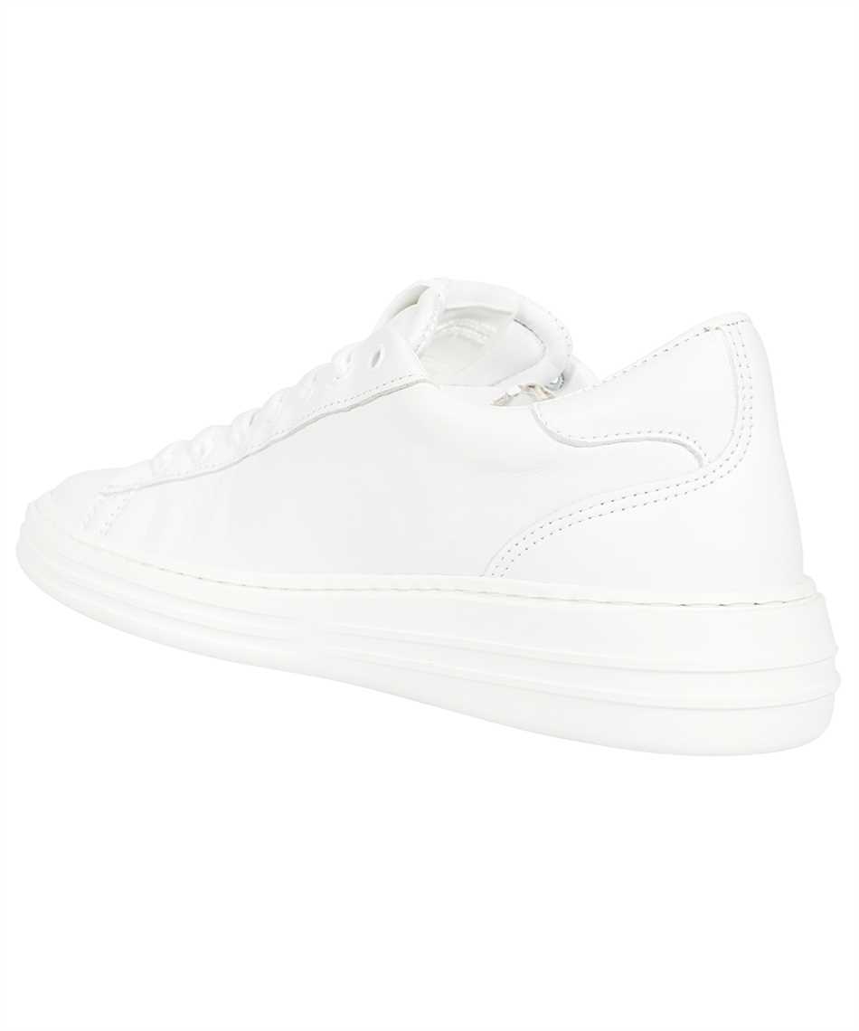 Msgm Round-headed Low-top Casual Shoes In White