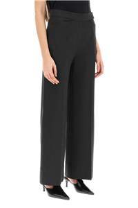 Ganni High-waist Tailored Trousers In Black