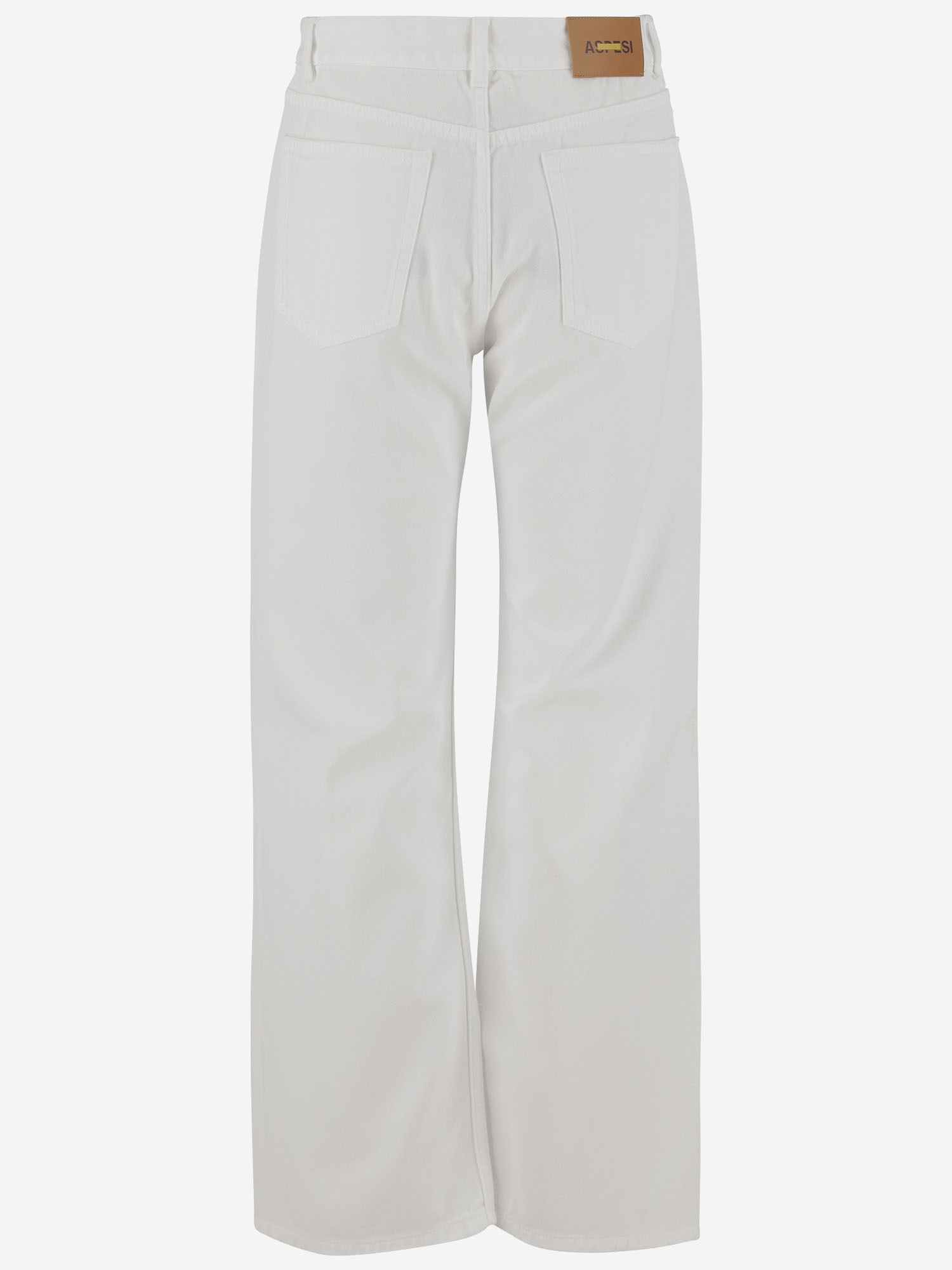 Aspesi Straight Jeans In White