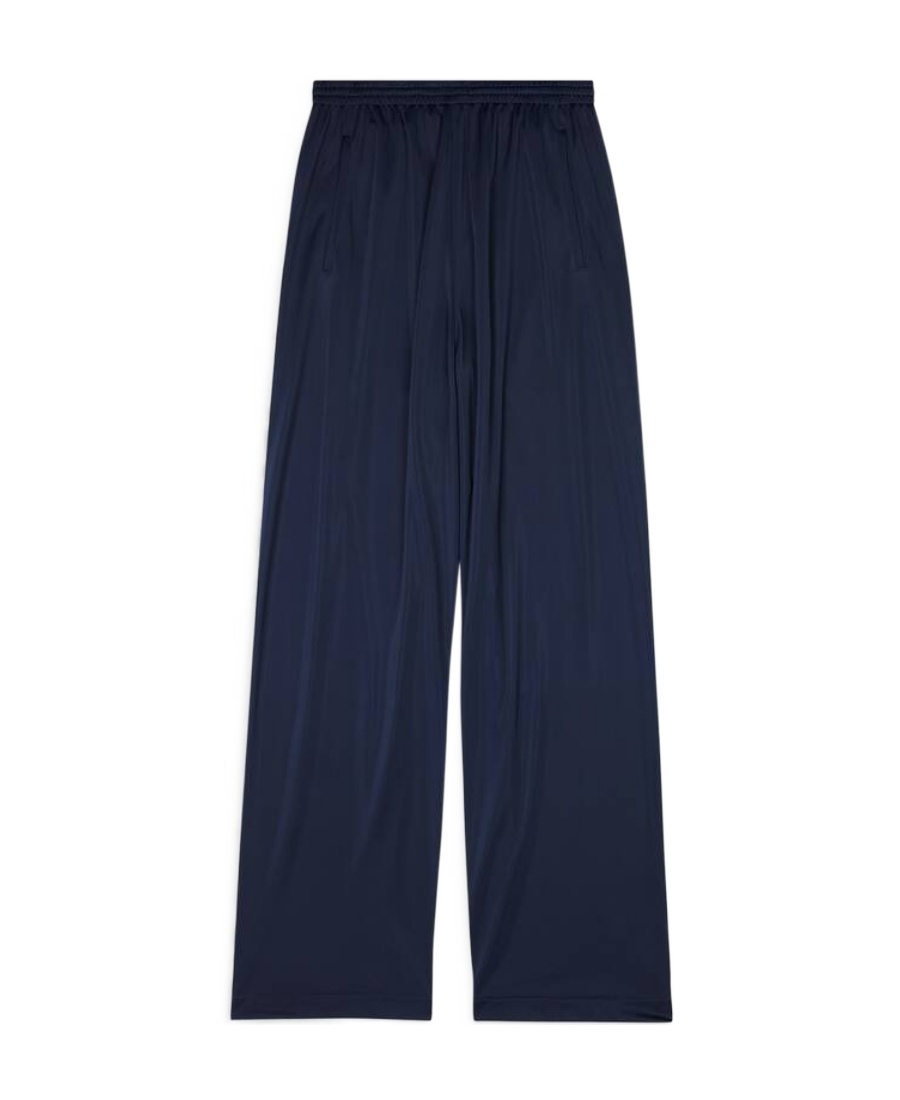 Balenciaga Drop-crotch Trousers In Blue