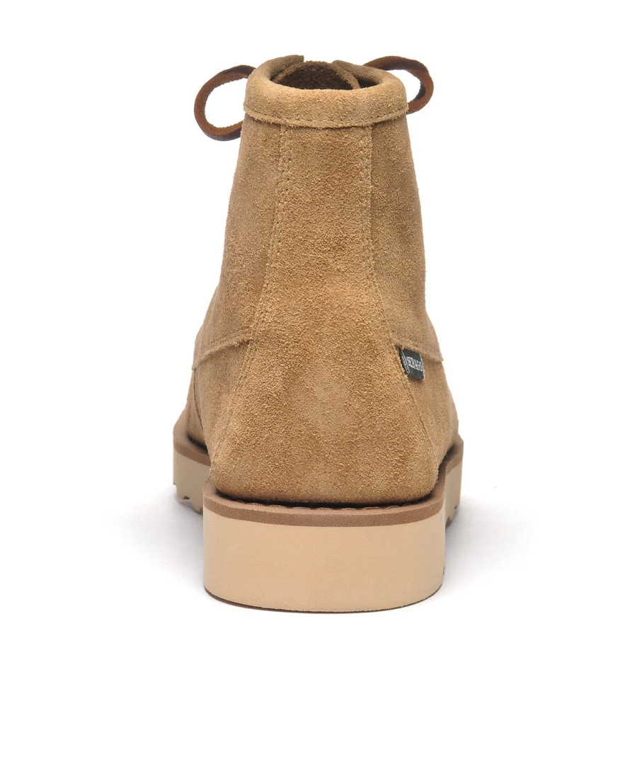 Sebago Soft Calf Leather Ankle Boots In Brown