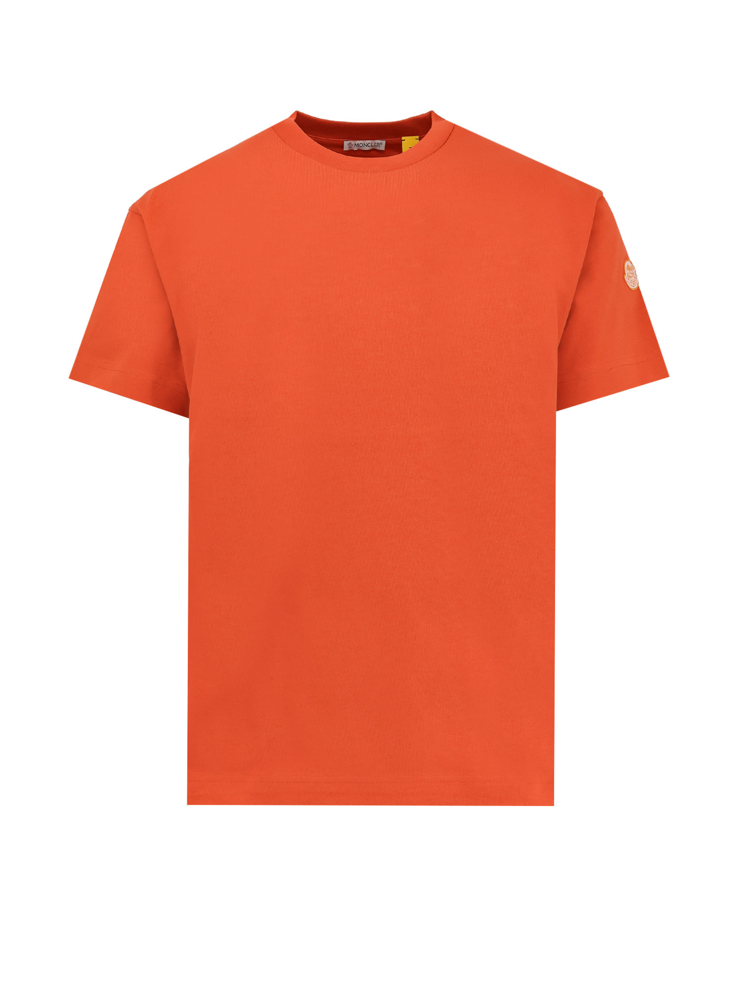 Moncler X Gilga Farm By Donald Glover Cartoon-style T-shirt In Orange