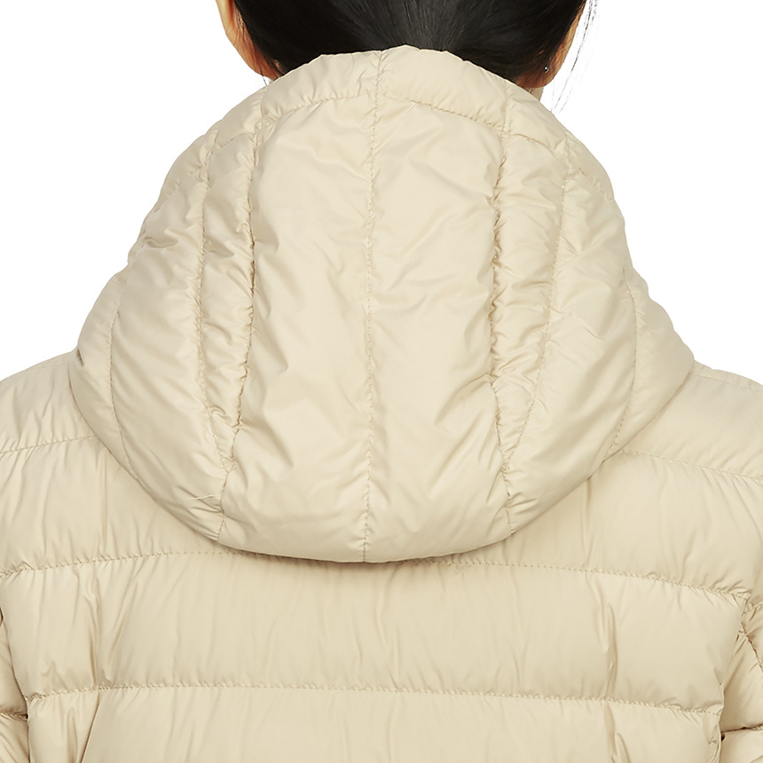 Shop Parajumpers Long-sleeved Down Jacket In Nude