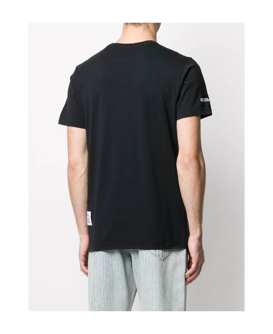 Heron Preston Crew Neck Heron Print T-shirt In Black