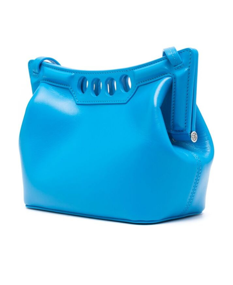 Alexander Mcqueen Kleine The Peak Schultertasche In Blue