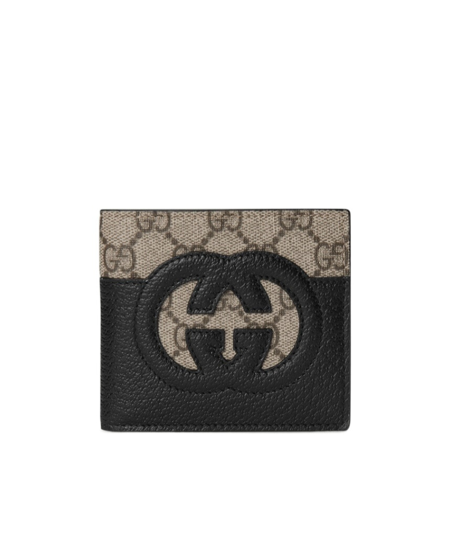 Gucci Logo-print Wallet In Black