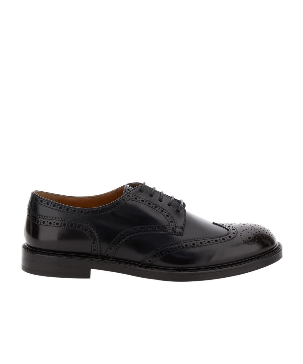 Doucal's Lace-up Shoe In Black