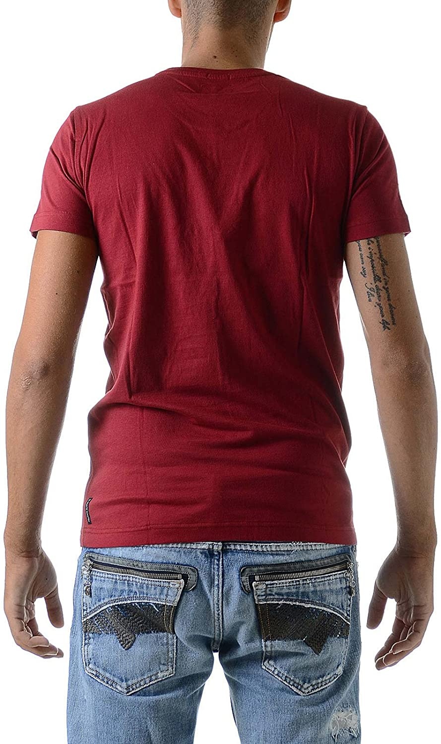 ARMANI JEANS LOGO DETAILS T-SHIRT