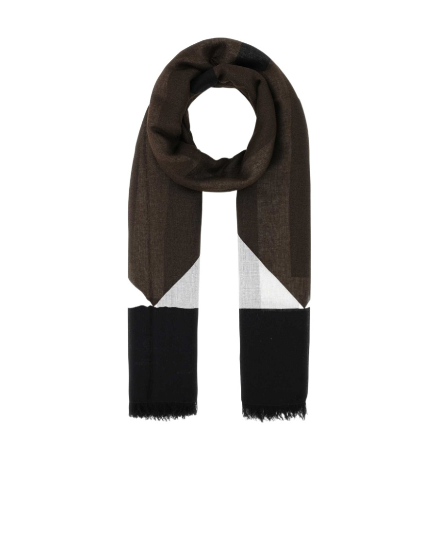Saint Laurent Women Printed Modal Blend Scarf In Multicolor