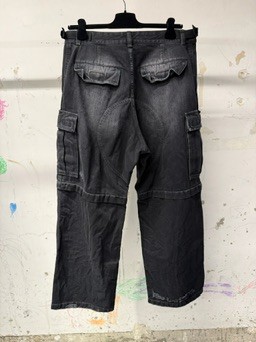Balenciaga Loose-fitting Work Jeans In Black