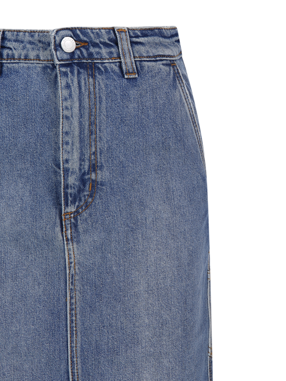 Haikure Denim Piper Midi Skirt