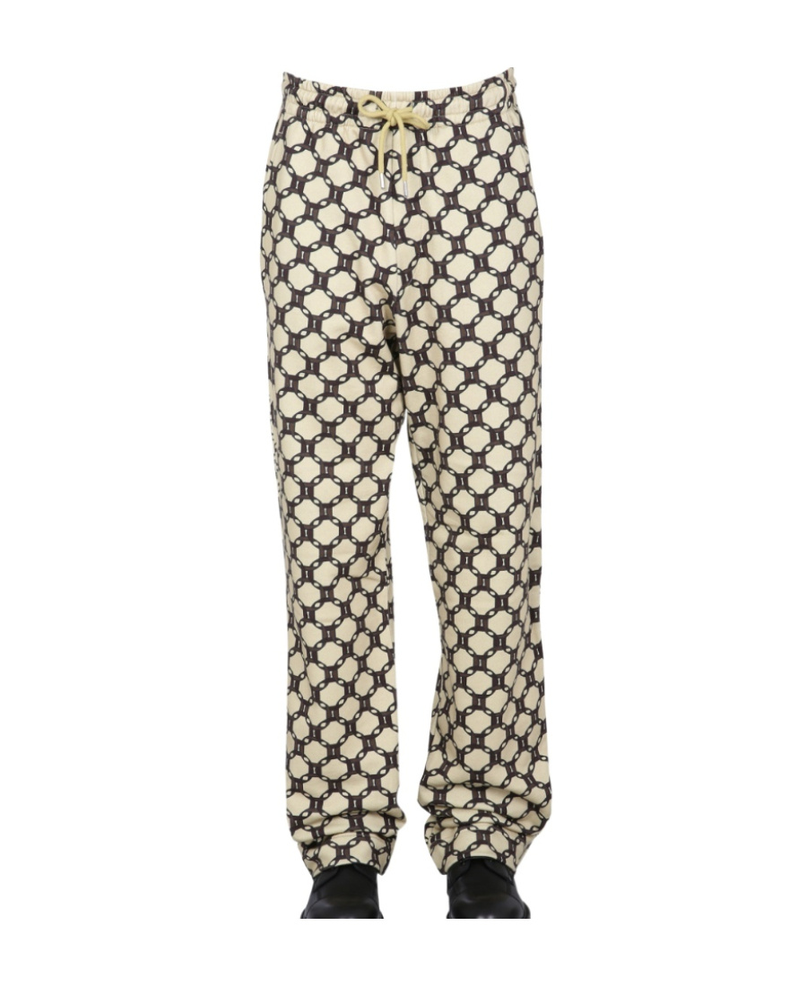 Dries Van Noten Hamer Drawstring Jogging Trousers In Nude