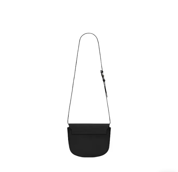 Saint Laurent Kaia Small Leather Shoulder Bag In Black