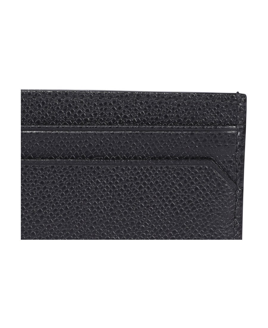 Bally Thar Leather Card Holder In Black