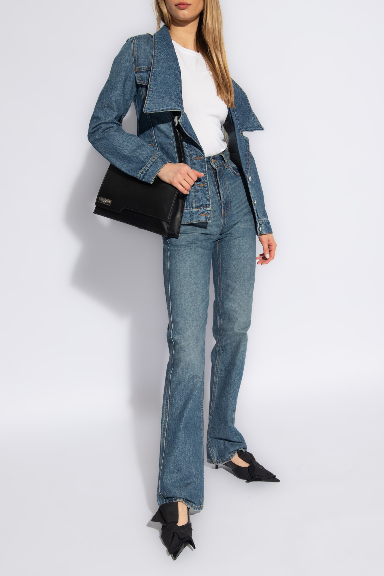 Coperni Denim Jacket In Blue