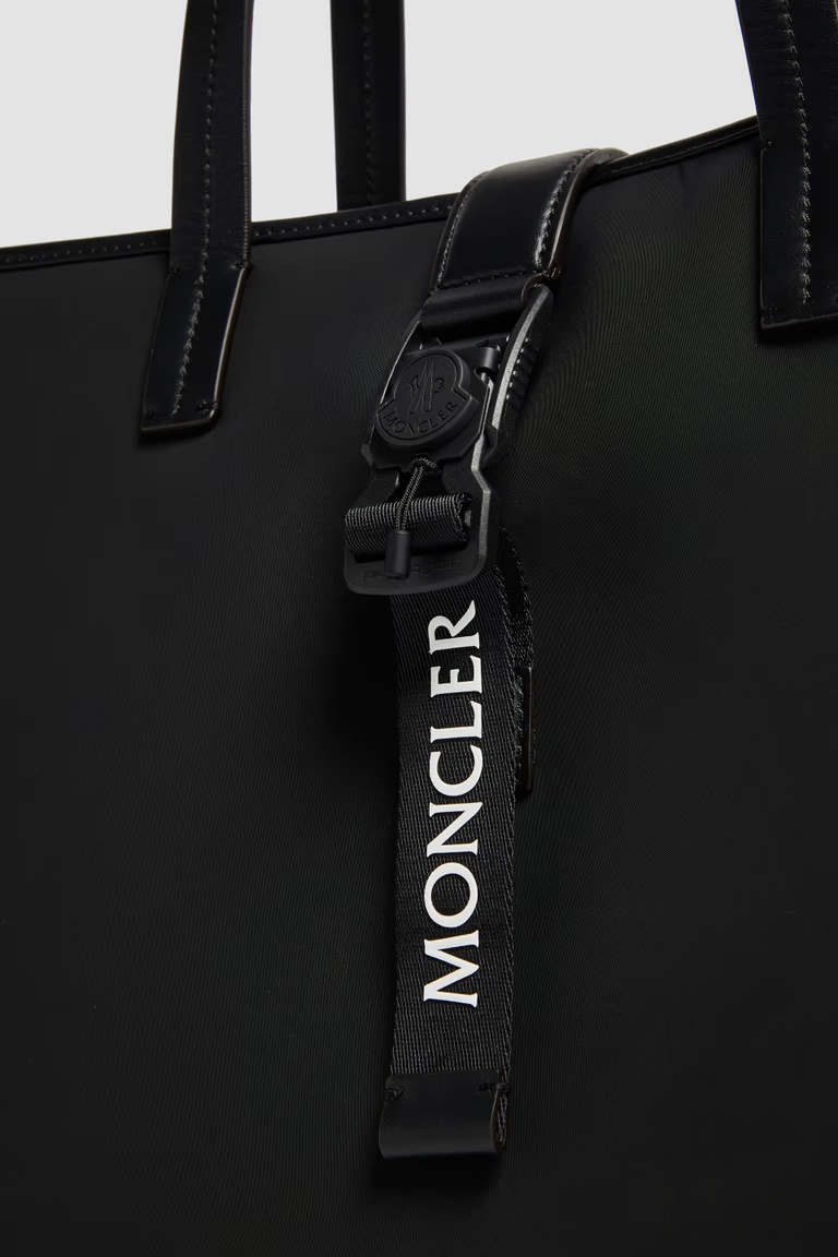 Moncler Trick Tote Bag In Black