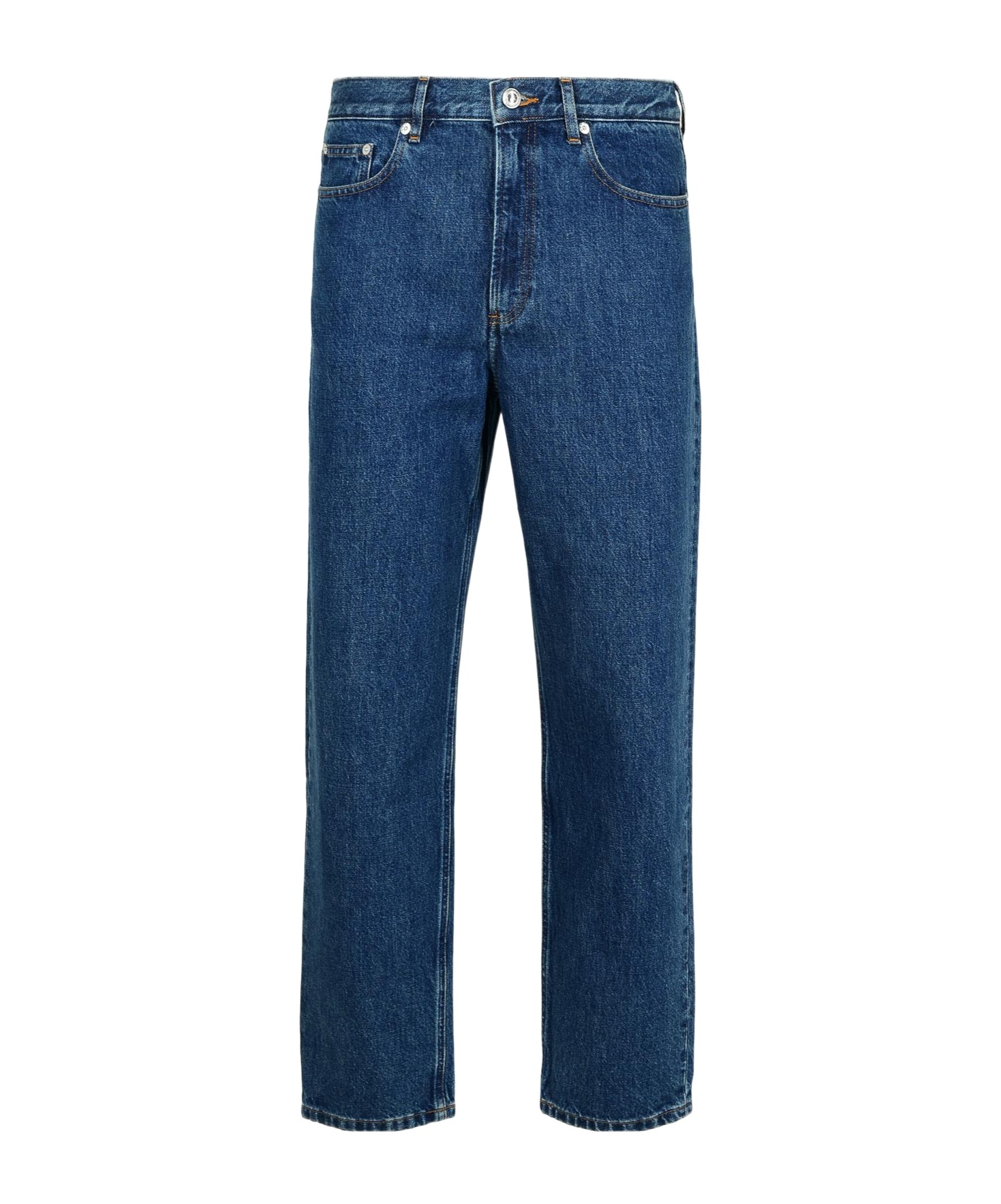 Apc A.p.c. Relaxed Jeans In Blue