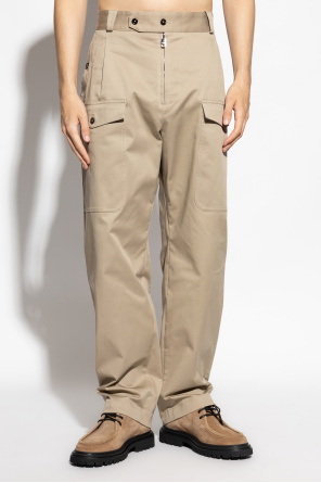 Dolce & Gabbana Cargo-pockets Trousers In Brown