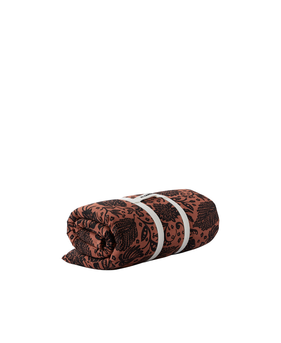 Jil Sander Tropical Beach Mat In Brown