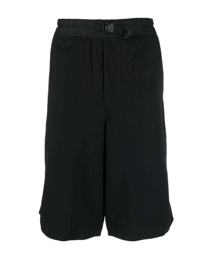 Y-3 Drawstring Bermuda Shorts In Black