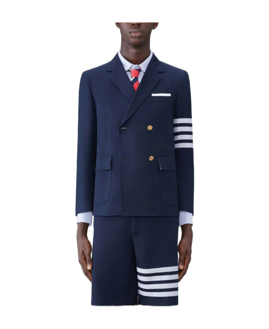 Thom Browne 4-bar Stripe Blazer In Black