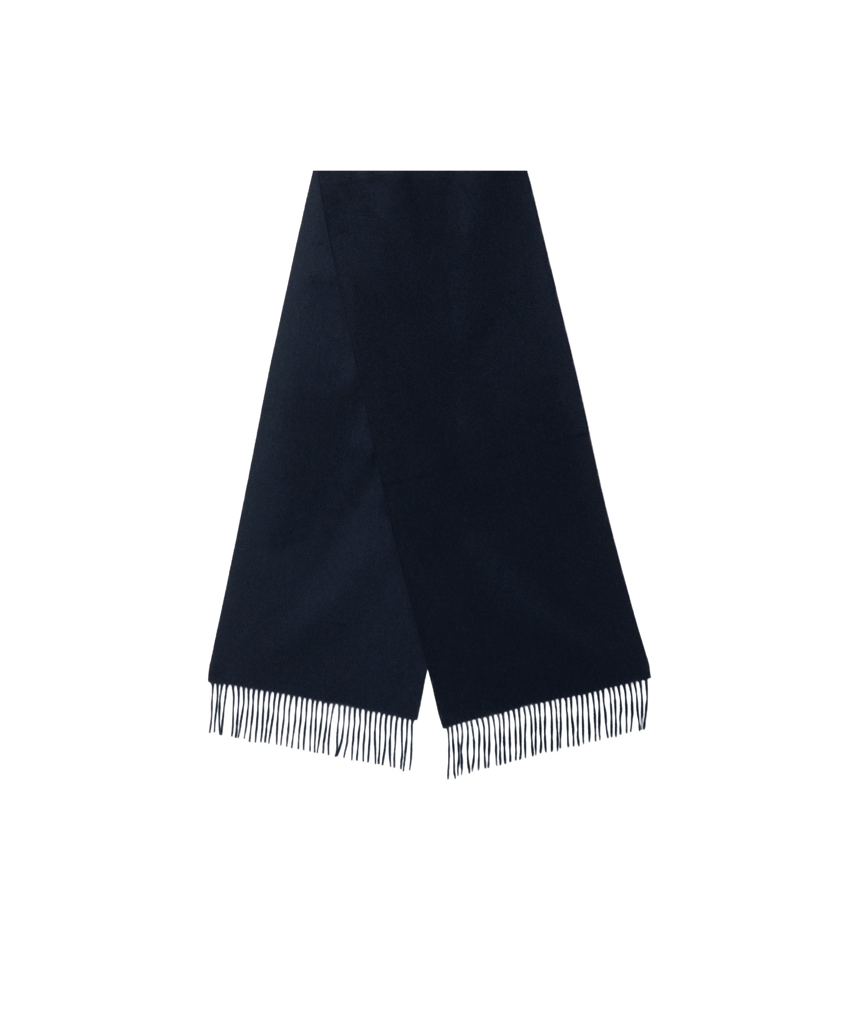 Destin Surl Fringed Scarf In Black