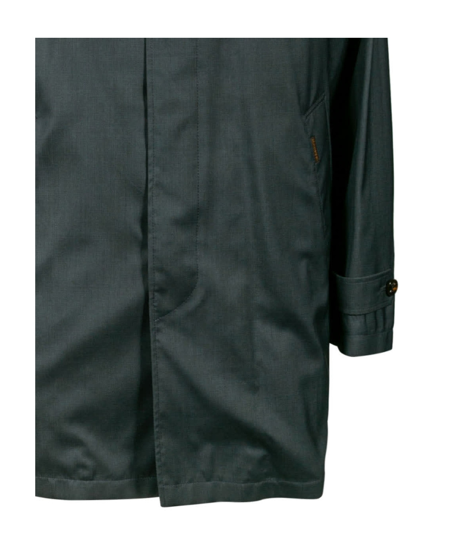 Moorer Vittor-go Wool-silk Overcoat In Black
