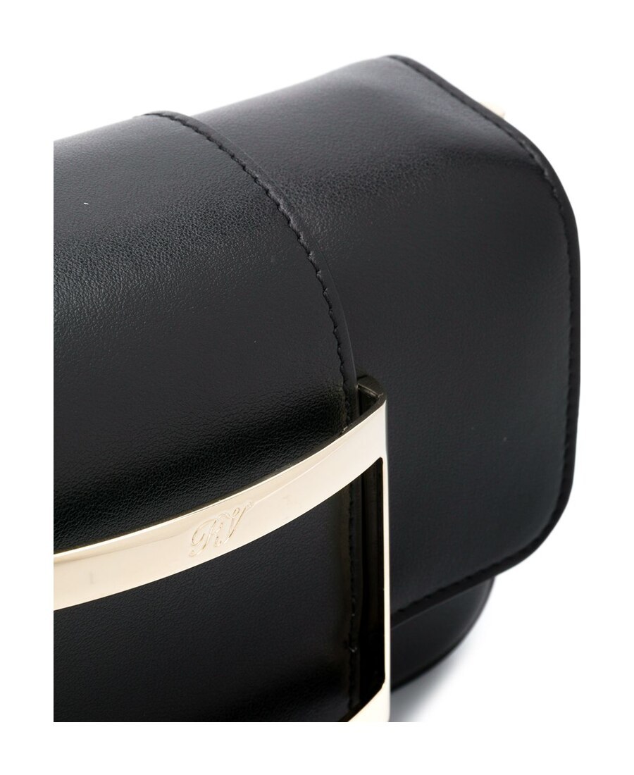 Roger Vivier Tr È S Vivier Chain Shoulder Bag In Black