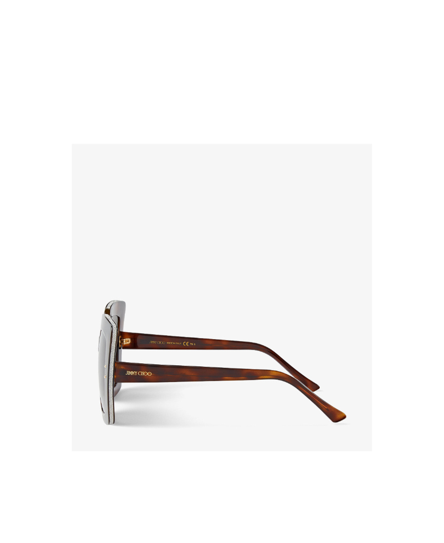 Jimmy Choo Auri Sunglasses In Multicolor