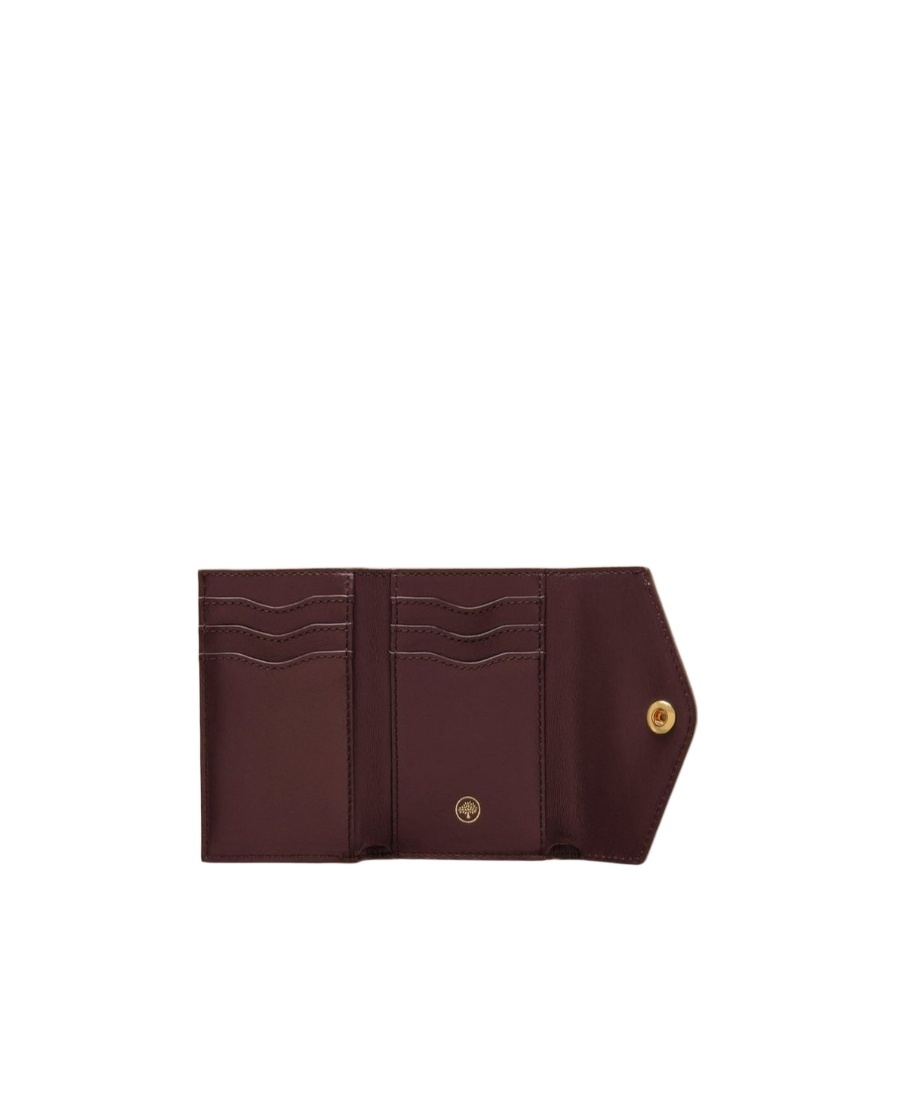 Mulberry 'folded Multi-card' Logo Wallet In Black