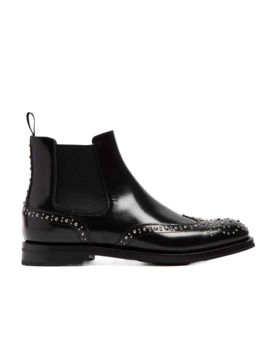 CHURCH'S CHURCH'S STUD DETAILED ANKLE BOOTS
