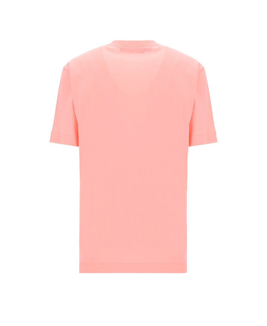 Moschino Graphic-print Short-sleeved T-shirt In Pink