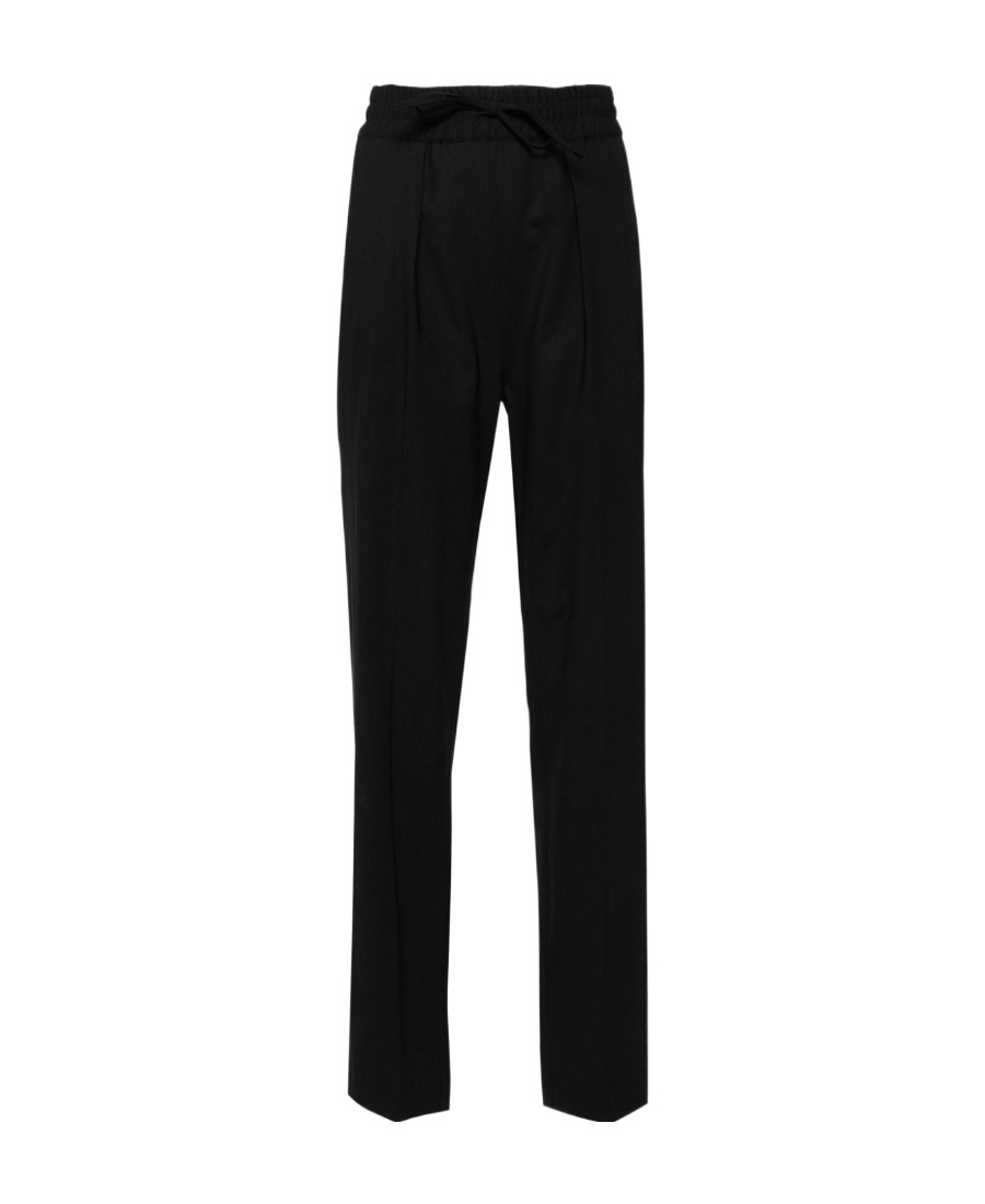 Isabel Marant Liska Drawstring-waist Trousers In Black