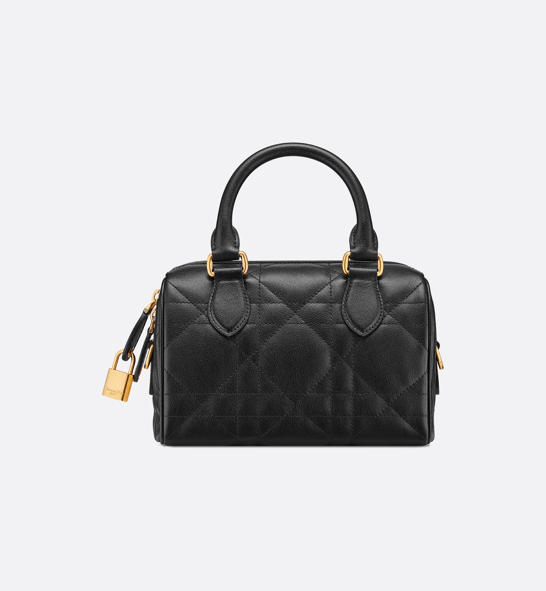 Dior Soft  Groove 20 Shoulder Bag In Black
